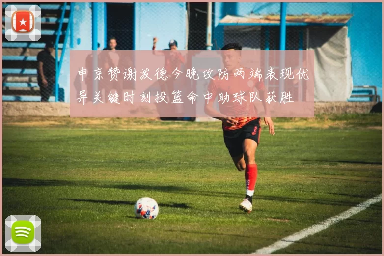 申京赞谢泼德今晚攻防两端表现优异关键时刻投篮命中助球队获胜
